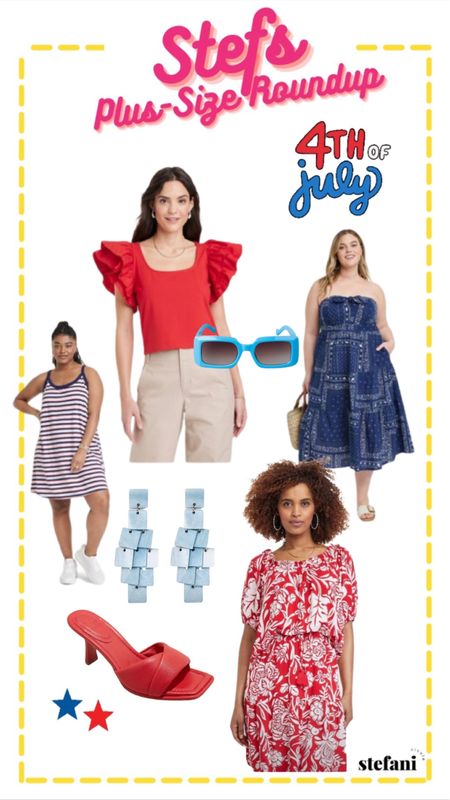 Red white and blue outfits! Perfect for the 4th or July! 

#LTKSeasonal #LTKFind #LTKcurves