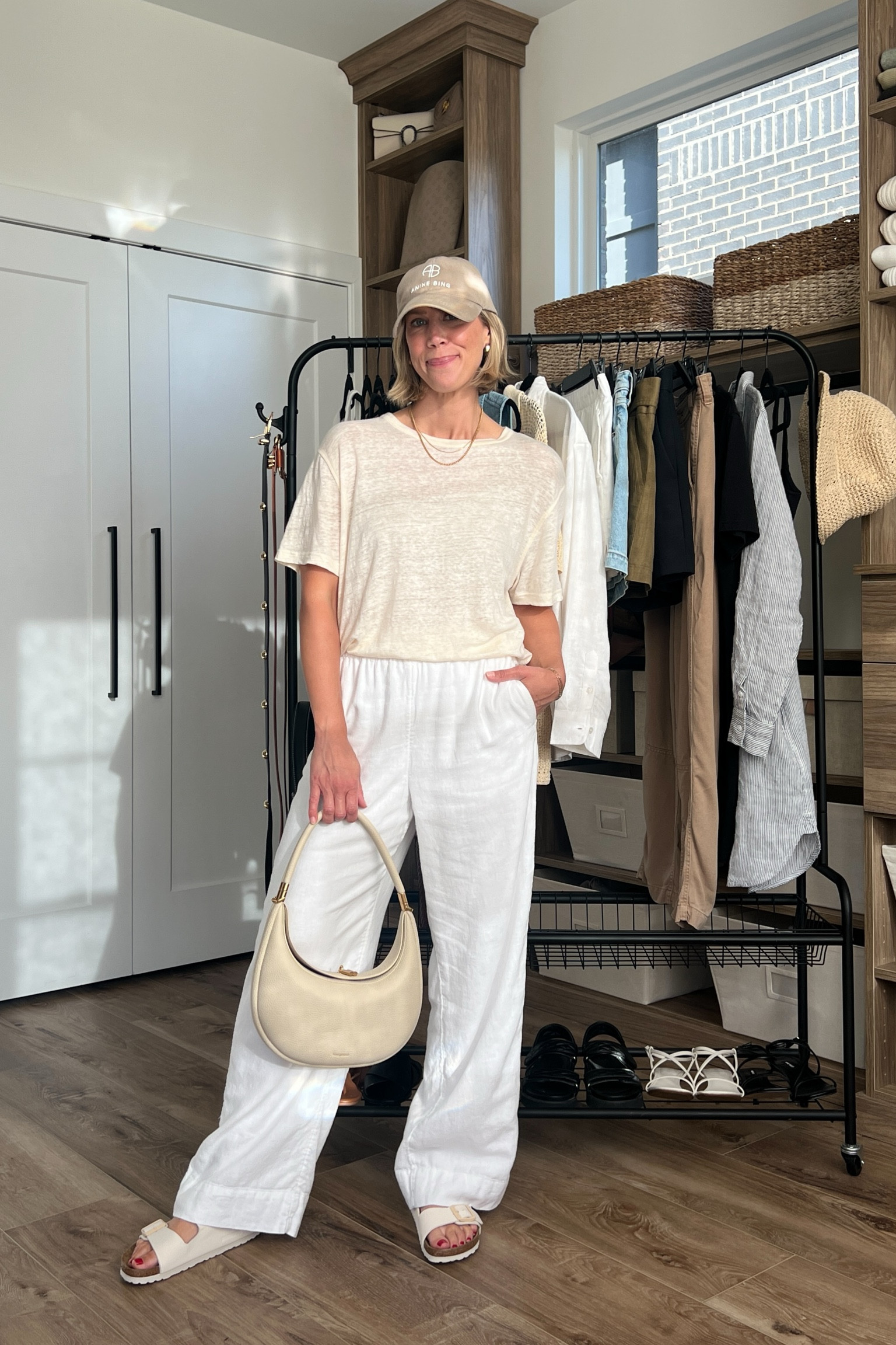 Wearing small linen pants, small linen tee, sandals tts 

#LTKStyleTip #LTKFindsUnder100 #LTKFindsUnder50
