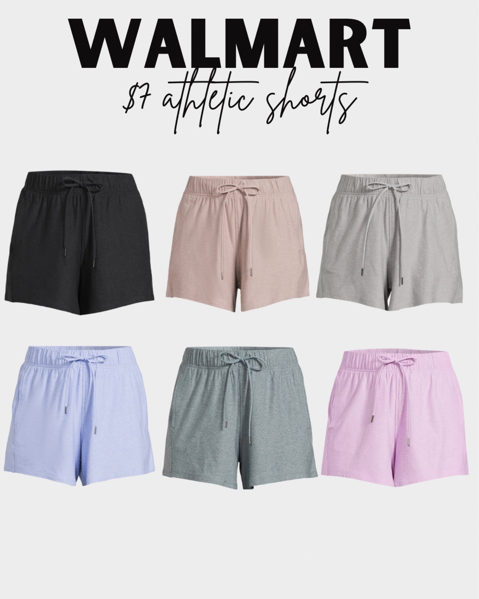 The BEST buttery soft athletic shorts are back online at Walmart in NEW colors!! These went viral last year and always sell out! SO good and only $6.98 each! 
.
.
.
Walmart. Walmart fashion. Walmart style. Walmart new arrivals. Viral buttery shorts. Athletic works. Activewear. Active shorts. Lounge shorts. Work out shorts. Fitness. Activewear. Spring fashion. Spring athleisure. Athleisure shorts. Spring finds

#LTKstyletip #LTKMostLoved #LTKfitness