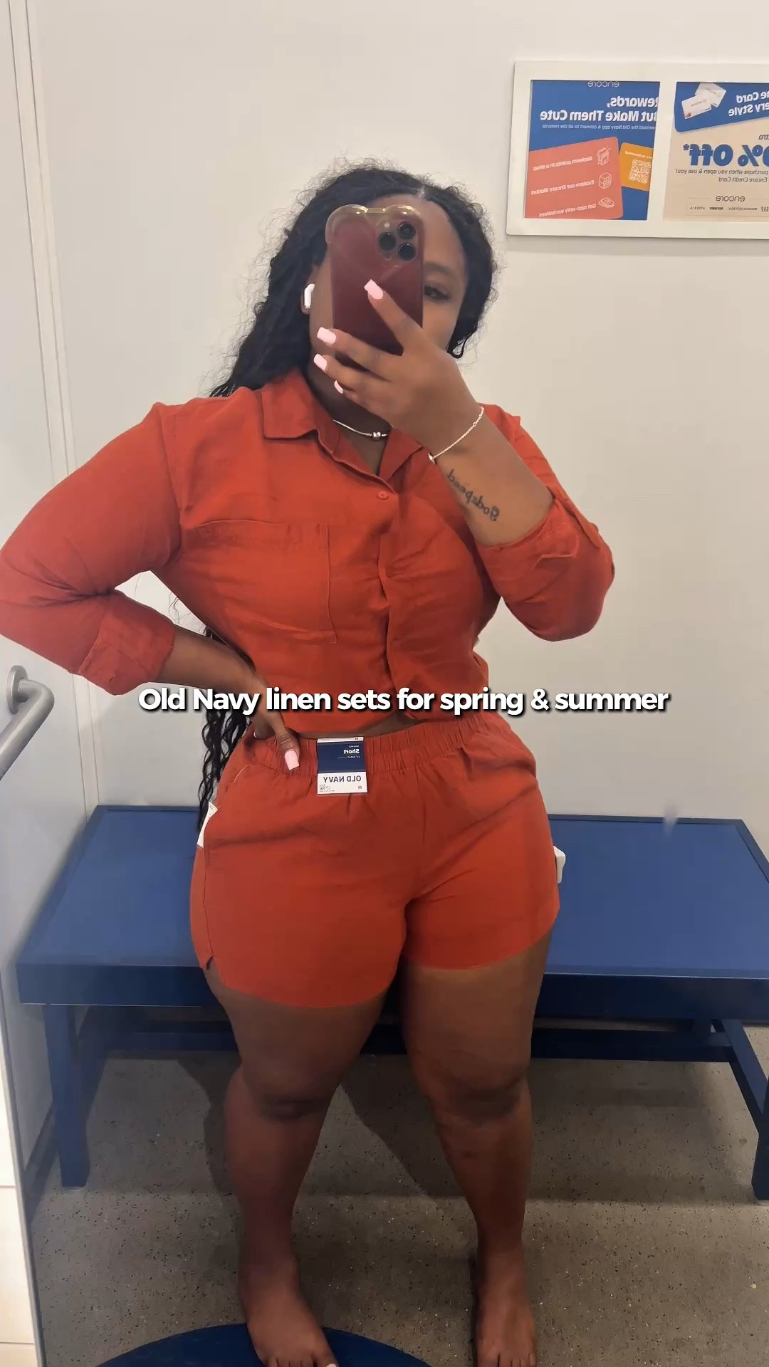 Old Navy linen sets for spring & summer are kinda tea 👀
easy, cute, and perfect for when you wanna look put together without doing too much.
petite curvy girls, which color are we taking home??
rust or yellow?
comment “link” and I got you 🤍

Hashtags:
#oldnavyfinds #oldnavystyle #petitecurvyfashion #affordablefashion #springsummerstyle