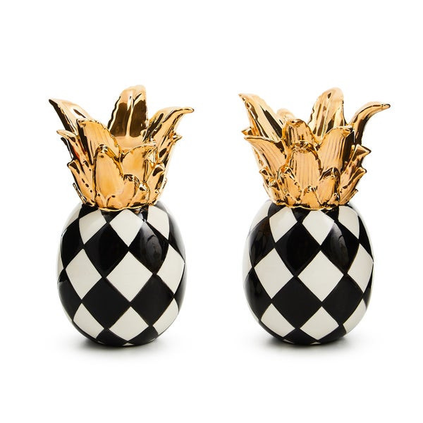 MacKenzie-Childs Pineapple Salt & Pepper Set | MacKenzie-Childs