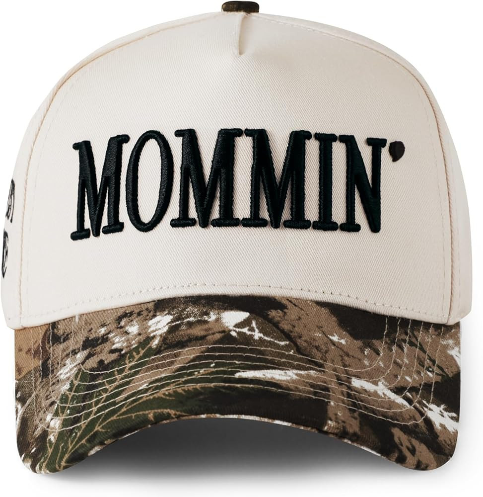 Mommin Trucker Hat, Mothers Day Gifts for Mom Wife, Vintage Two Tone Ponytail Baseball Cap, Adjus... | Amazon (US)