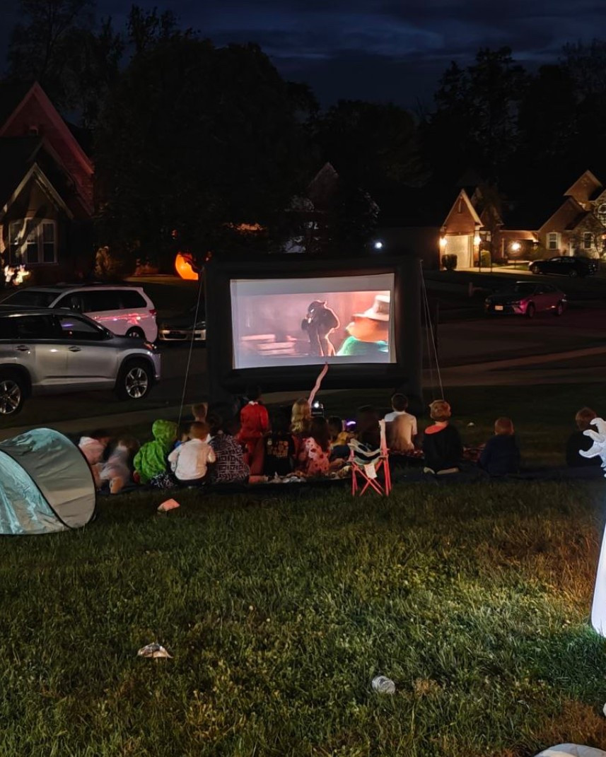Ben grew up with his dad needing out and doing outdoor movies. And Ben has had a projector on his wish list for a few years now. Obviously, back when he was a kid it was a little more complicated, now we've got super portable projectors with darn decent built in speakers. 

And Isaac asking for an outdoor movie birthday party was the perfect excuse! 

Here's our new outdoor movie setup, and let me just tell ya. 10/10 for a 7 year old birthday party 🥳 

#LTKKids #LTKFamily #LTKHome
