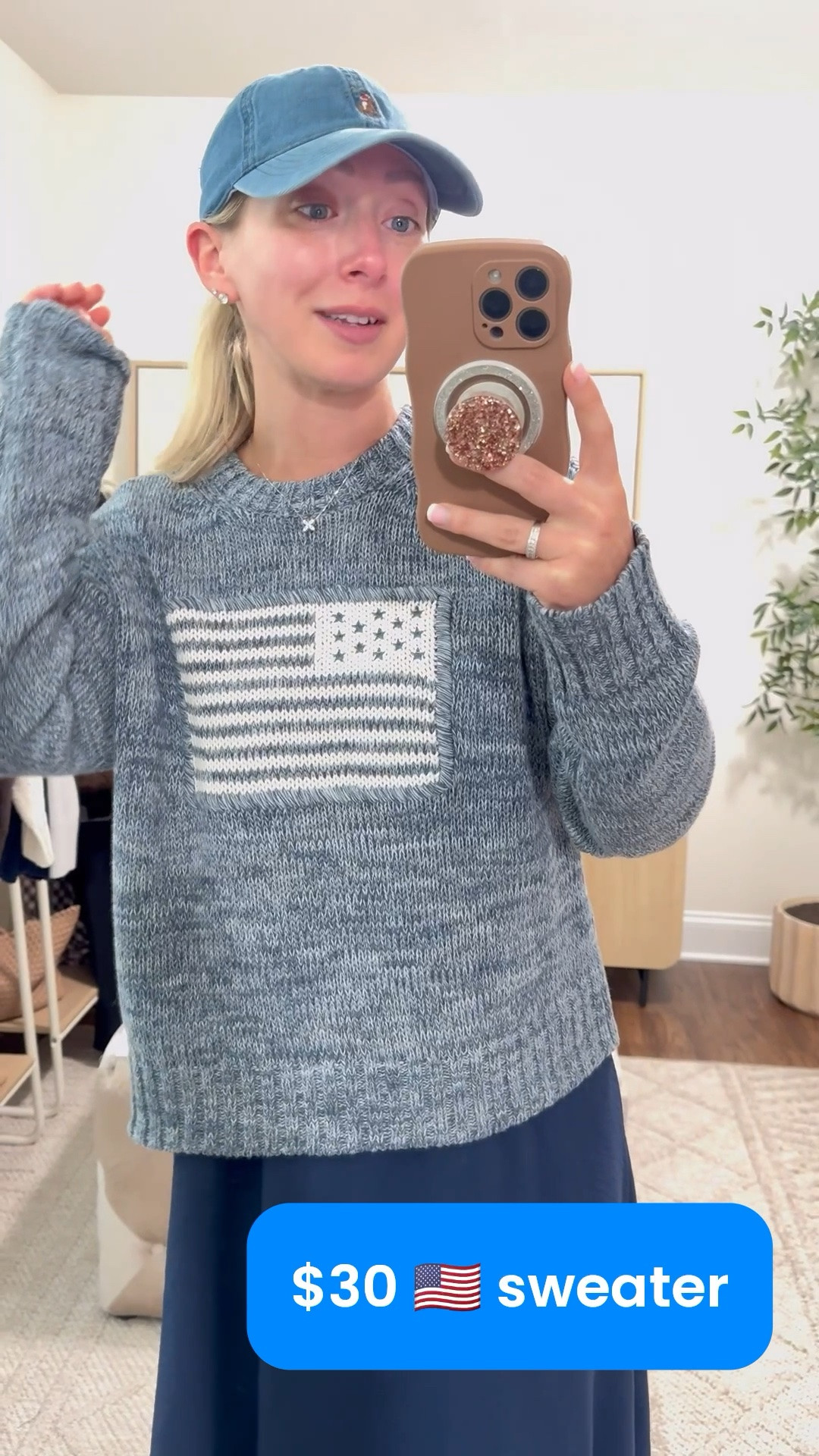 The cutest $30 American flag sweater that looks like Ralph Lauren! Runs TTS while being naturally oversized (size small) 💙

Memorial Day, flag sweater

#LTKdayinmylife #LTKootd #LTKgrwm