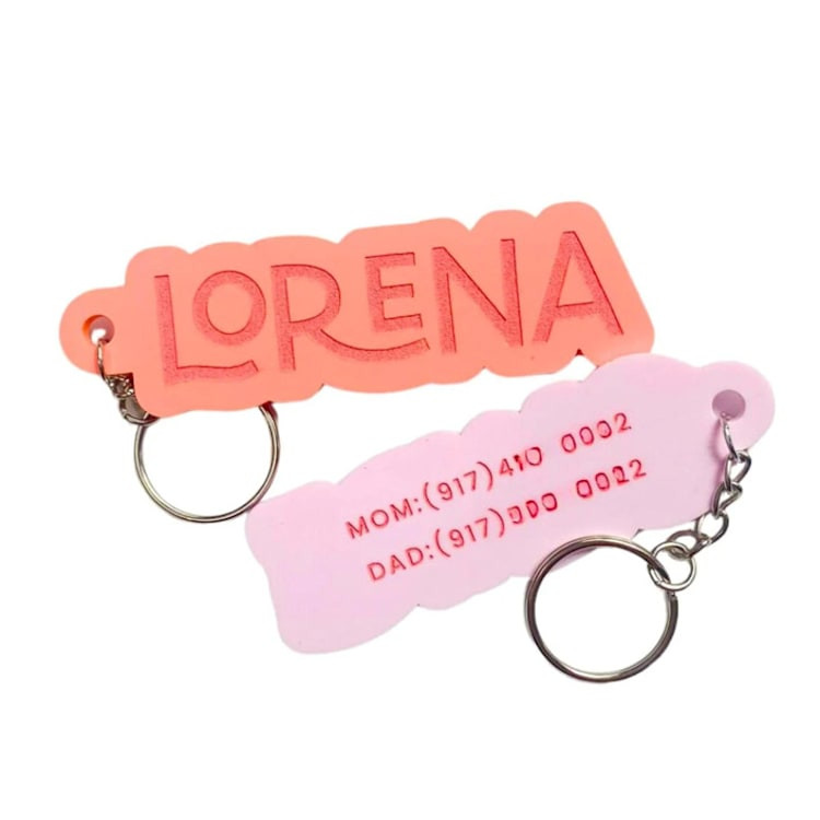 Custom Name Keychain | Minted