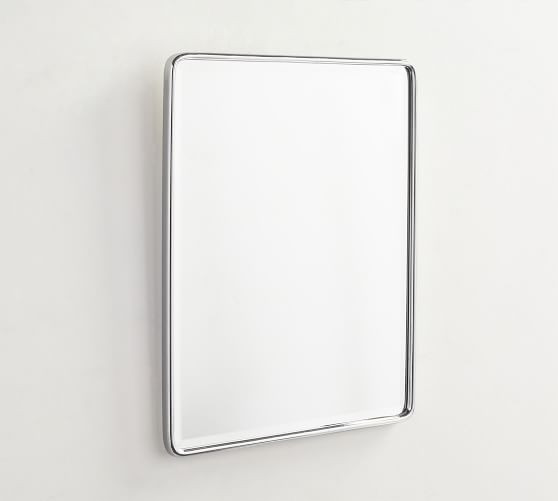 Vintage Rounded Rectangular Mirror | Pottery Barn (US)