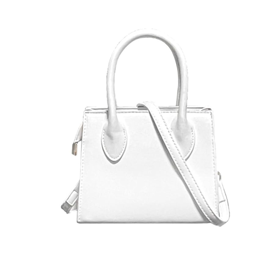 Small crossbody tote bags for women faux leather cute clutch mini purses and handbags | Amazon (US)