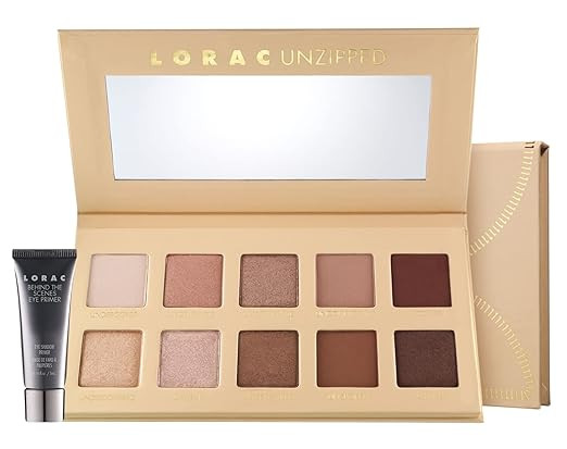 Amazon.com: LORAC Unzipped Eye Shadow Palette | Matte & Glitter Finish Eyeshadow | Shimmer & Matt... | Amazon (US)