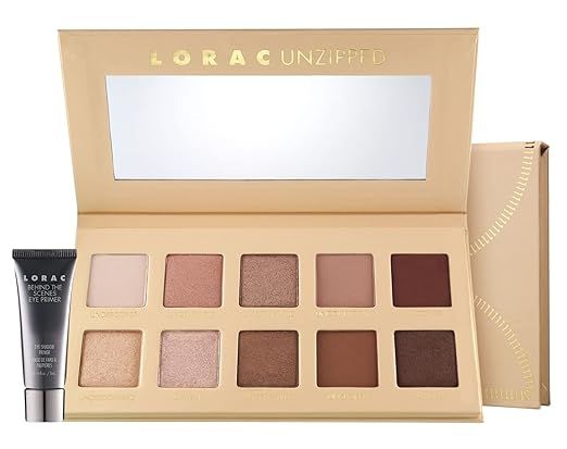 LORAC Unzipped Eyeshadow Palette, Matte And Glitter Finish | Amazon (US)