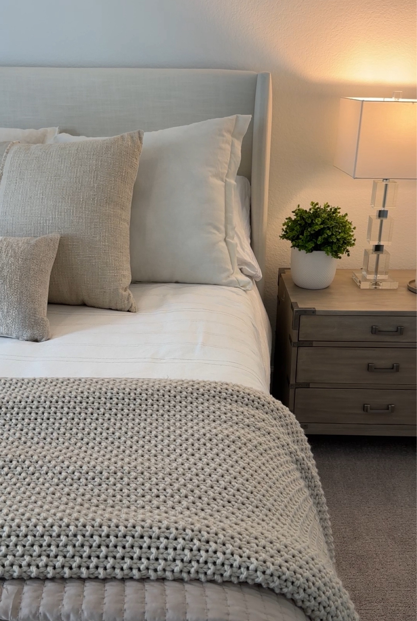 The Upholstered Tilly bed from Wayfair! Paired with RH inspired Nightstands and lighting! 
Great for a primary or guest bedroom refresh! 

#LTKxWayDay 

#LTKStyleTip #LTKHome