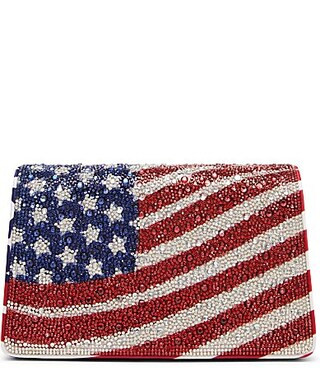 Betsey Johnson Oh My Stars Americana Rhinestoned Crossbody Bag - Multi | Dillard's