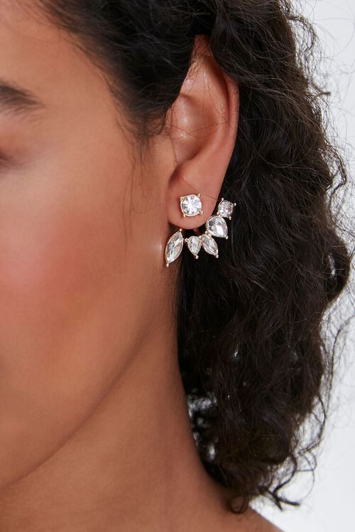 Faux Gem Ear Jackets | Forever 21 (US)