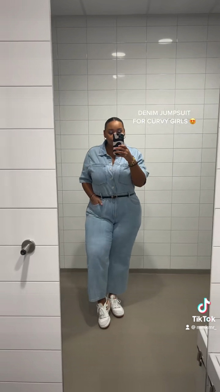 The best denim jumpsuit voor my plus-size and curvy girls! 

#LTKcurves #LTKstyletip #LTKeurope