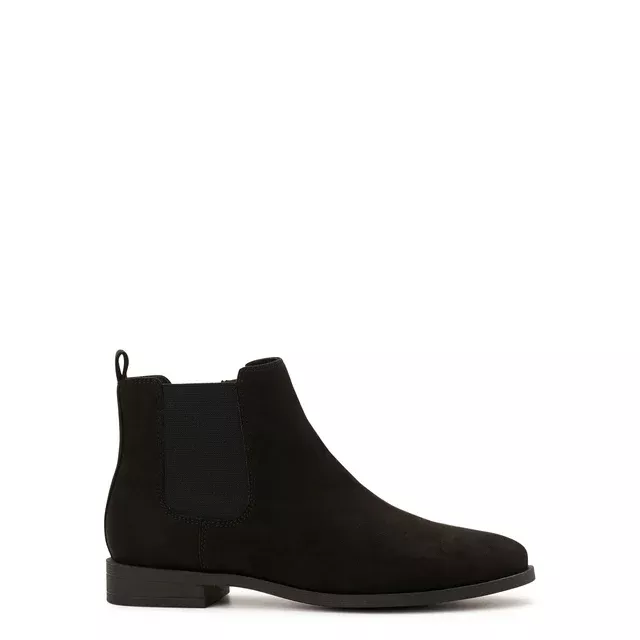 Walmart black hot sale suede boots