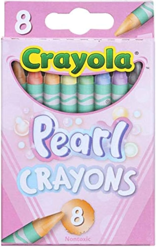 Crayola Pearl Crayons 8 Count | Amazon (CA)