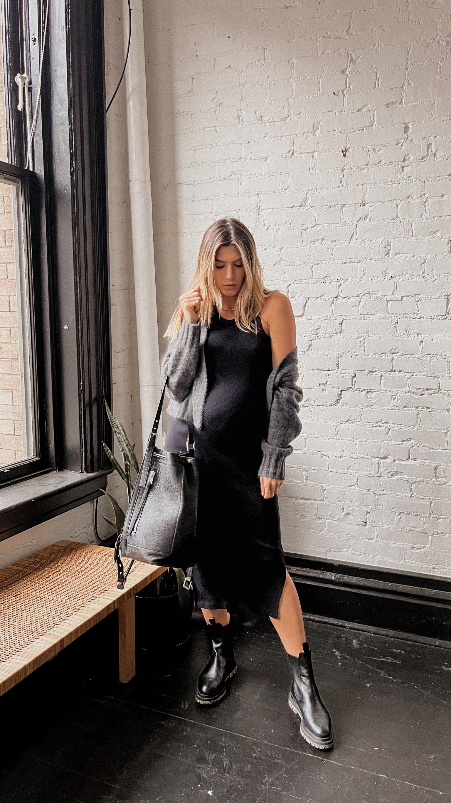 ribbed midi dress fall bump style

#LTKstyletip #LTKbump #LTKSeasonal