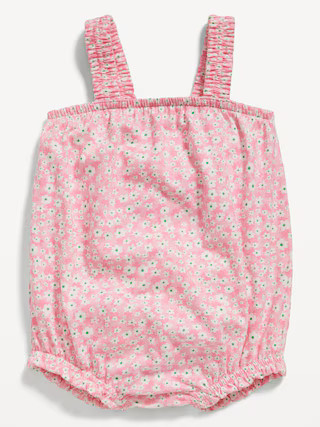 Printed Sleeveless One-Piece Romper for Baby | Old Navy (US)