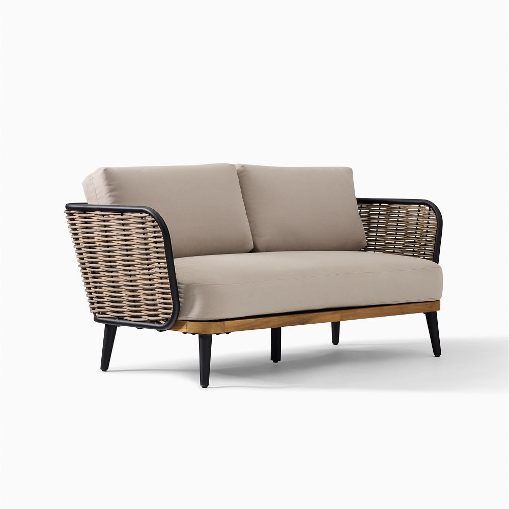 Oceanview Outdoor Loveseat (60") | West Elm (US)