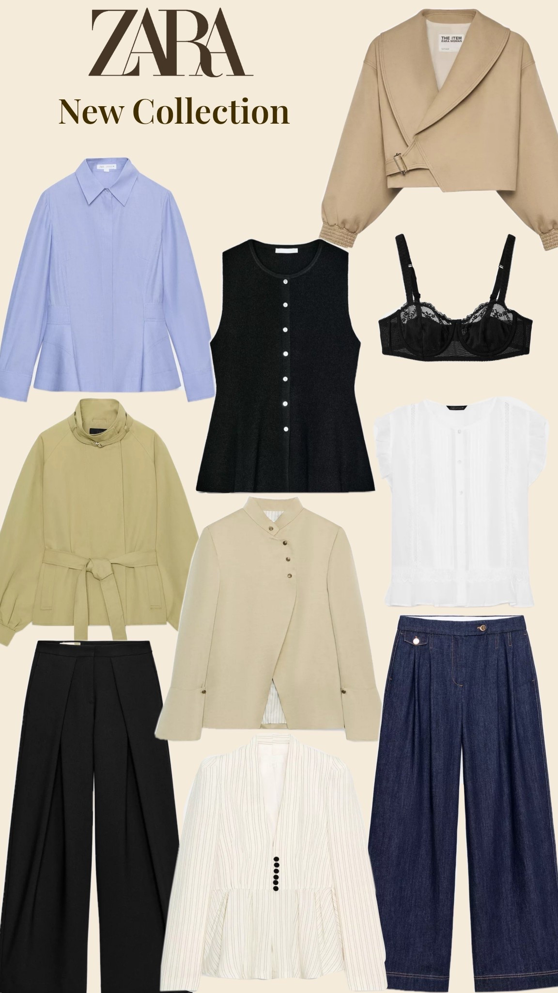 New ZARA Collection ✨🖤 

#LTKgrwm #LTKWorkwear #LTKPetite