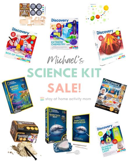 Discovery science kits are on sale at Michael’s! A great option for some screen-free STEM fun this summer! 

#LTKFindsUnder50 #LTKKids #LTKSaleAlert