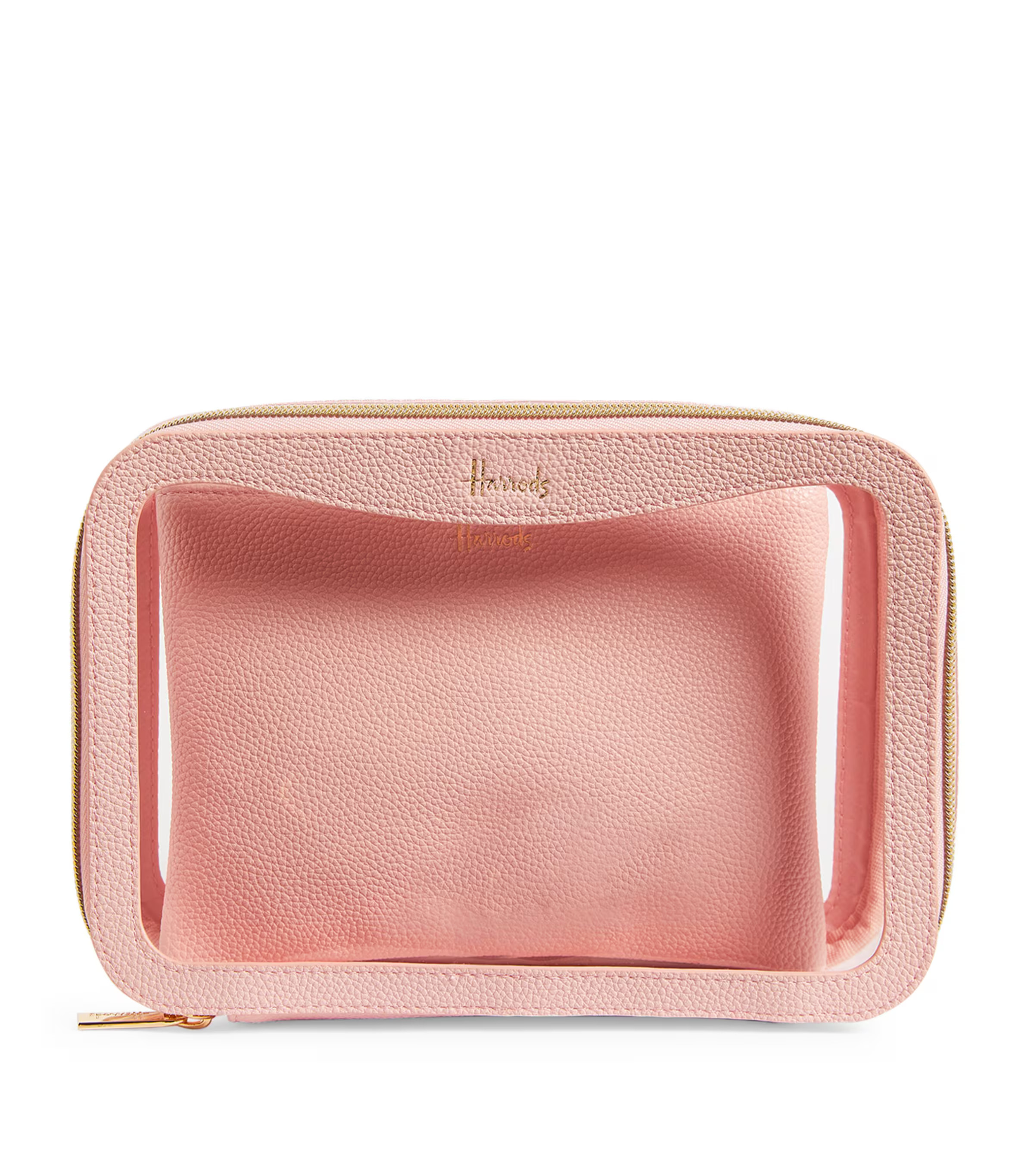 Harrods Transparent Oxford Cosmetic Bag | Harrods
