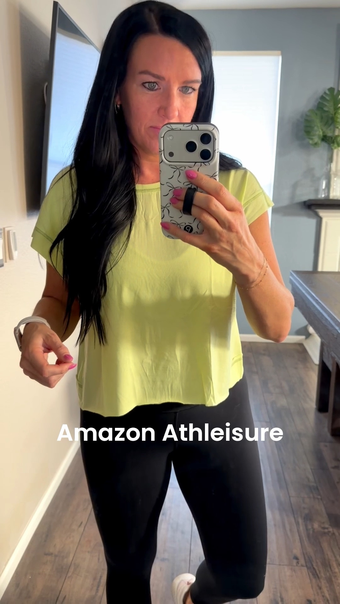 Some new Amazon athleisure—
Gym tops similar to Free People. I’m in my normal size small. (More colors)
Flare leggings that I can’t wait to wear running errands and around the house in my oversized sweatshirts or cropped Lululemon-inspired half-zips and feel cozy! I sized up to a M in the leggings and got the 32” inseam. (I’m 5’5” for reference.)

#LTKOver40 #LTKfitnessgoals #LTKActive