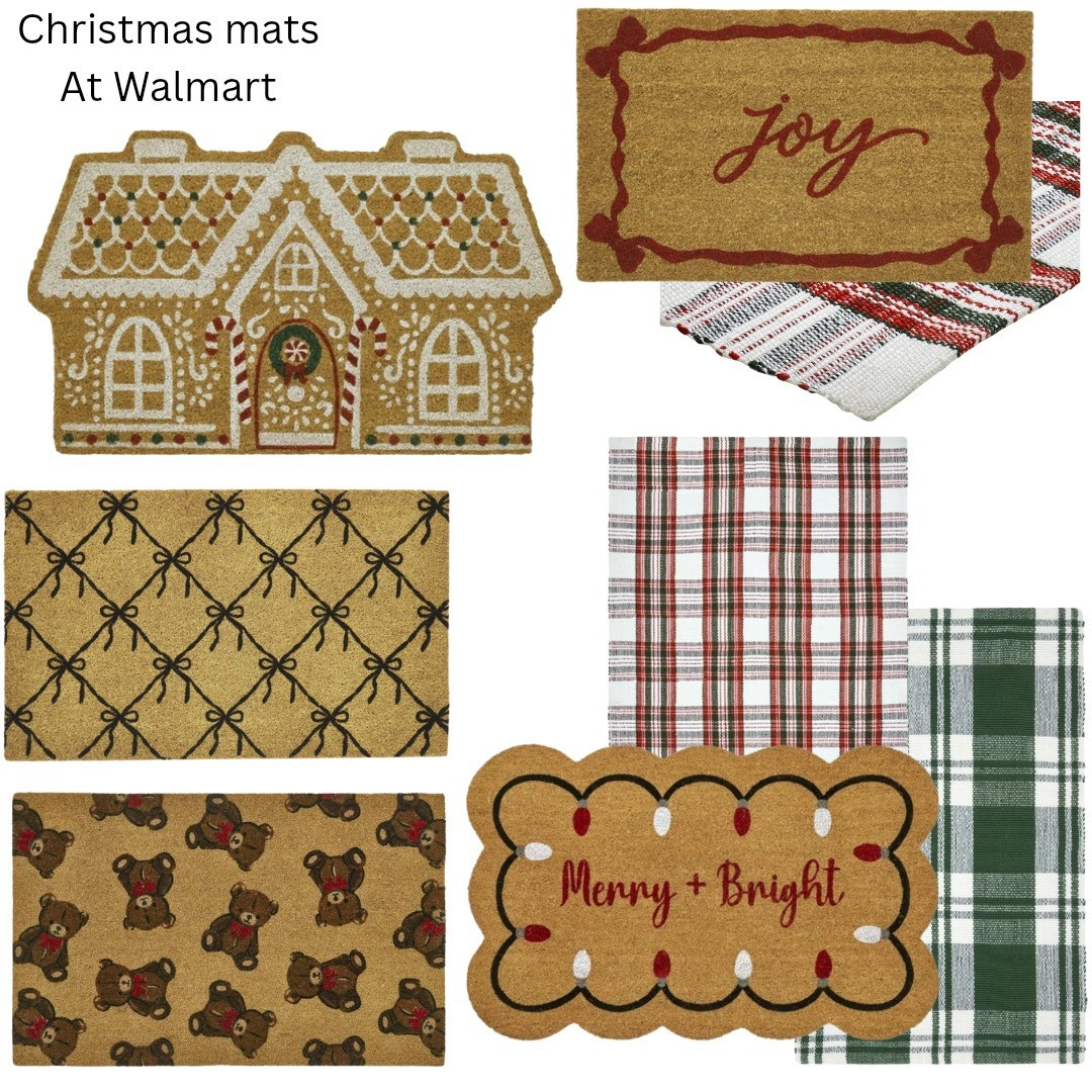 MY TEXAS HOUSE Christmas door mats 

#LTKSeasonal #LTKHome #LTKStyleTip