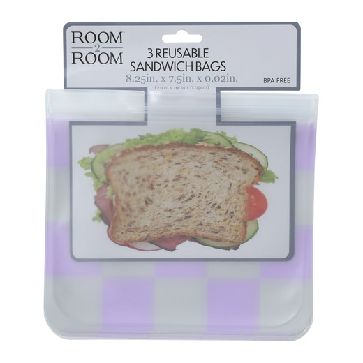 BPA free reusable sandwich bags 3-count | Five Below