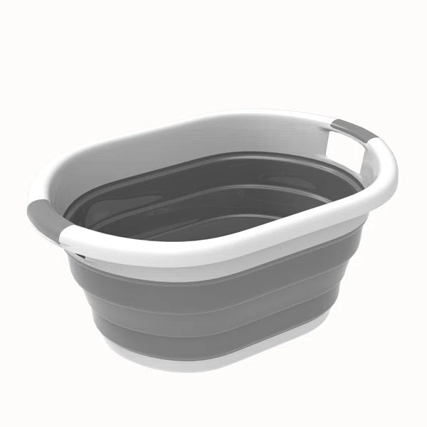 Trademark Home Collection Collapsible Basket - Space-Saving Multipurpose Pop-up Handbasket for Ca... | Wayfair North America