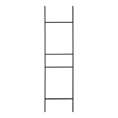 Metal Leaner 5.5 ft Blanket Ladder Color: Black | Wayfair North America