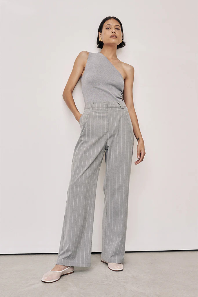 SANDER SILVER STRIPE PANT | DISSH