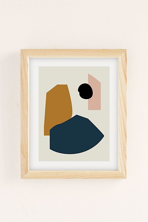 mpgmb Shape Study 1 Lola Collection Art Print | Urban Outfitters (US and RoW)