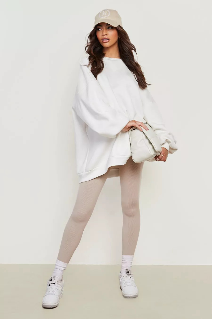 Maternity Ribbed Seamless Leggings | Boohoo.com (US & CA)