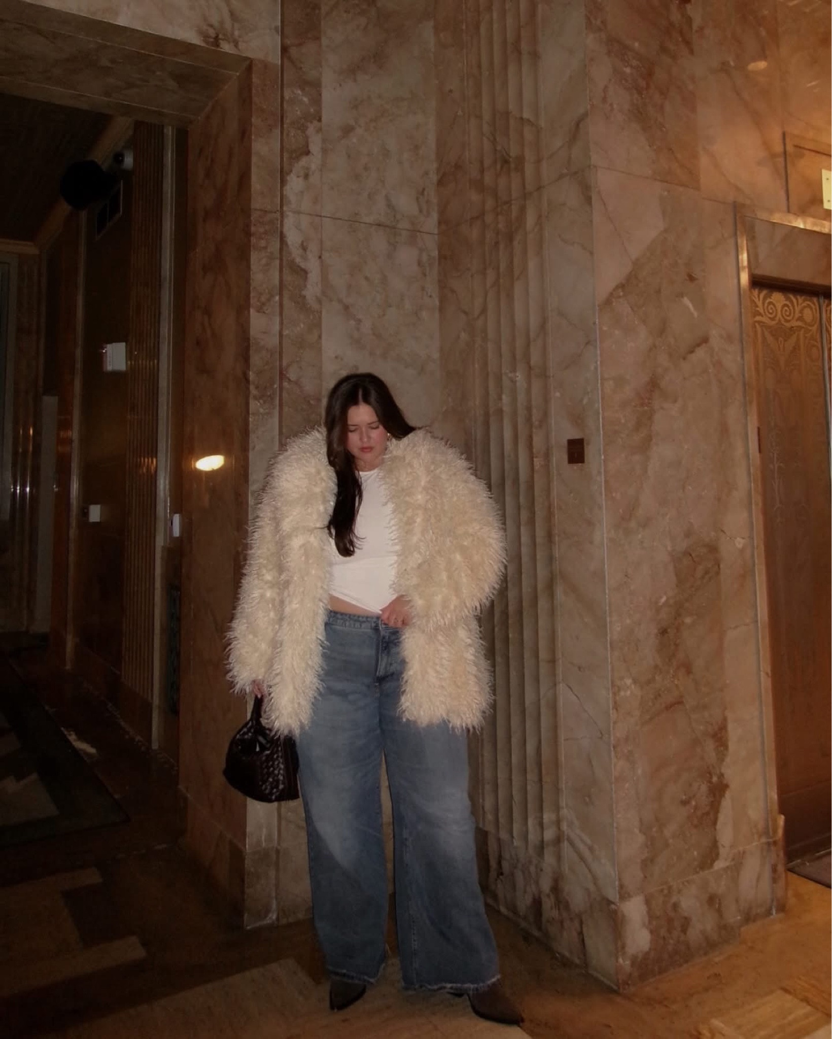 Holiday party outfit inspo 🐻‍❄️

Fur coat, holiday party, holiday outfit, jeans, denim, winter outfit 

#LTKSeasonal #LTKStyleTip #LTKPlusSize