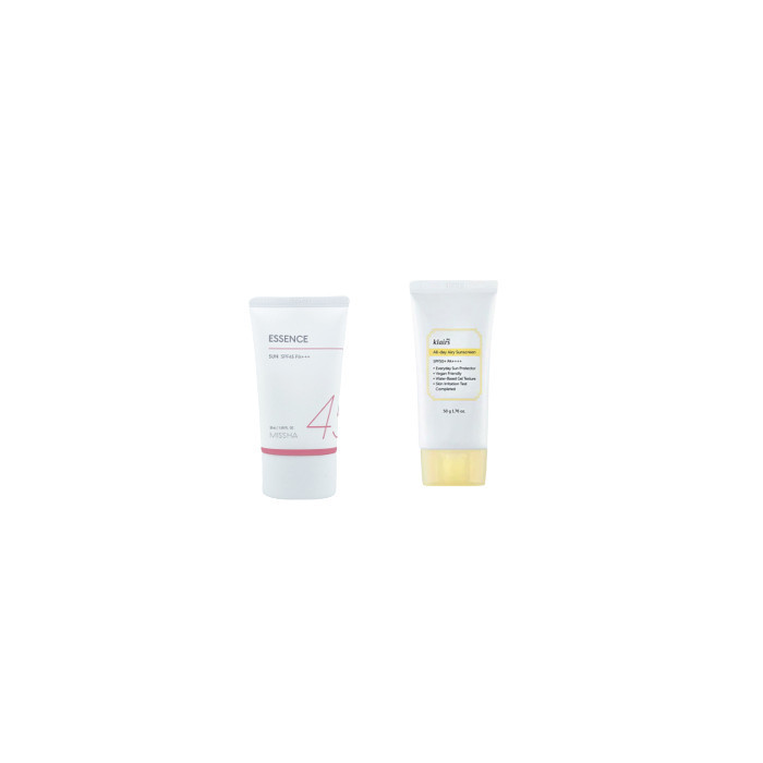 MISSHA All Around Safe Block Essence Sun SPF45 PA+++ - 50ml X Dear; Klairs - All-day Airy Sunscreen SPF50+ PA++++ - 50g | Stylevana