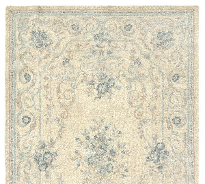 LoveShackFancy Rose Rug | Pottery Barn (US)