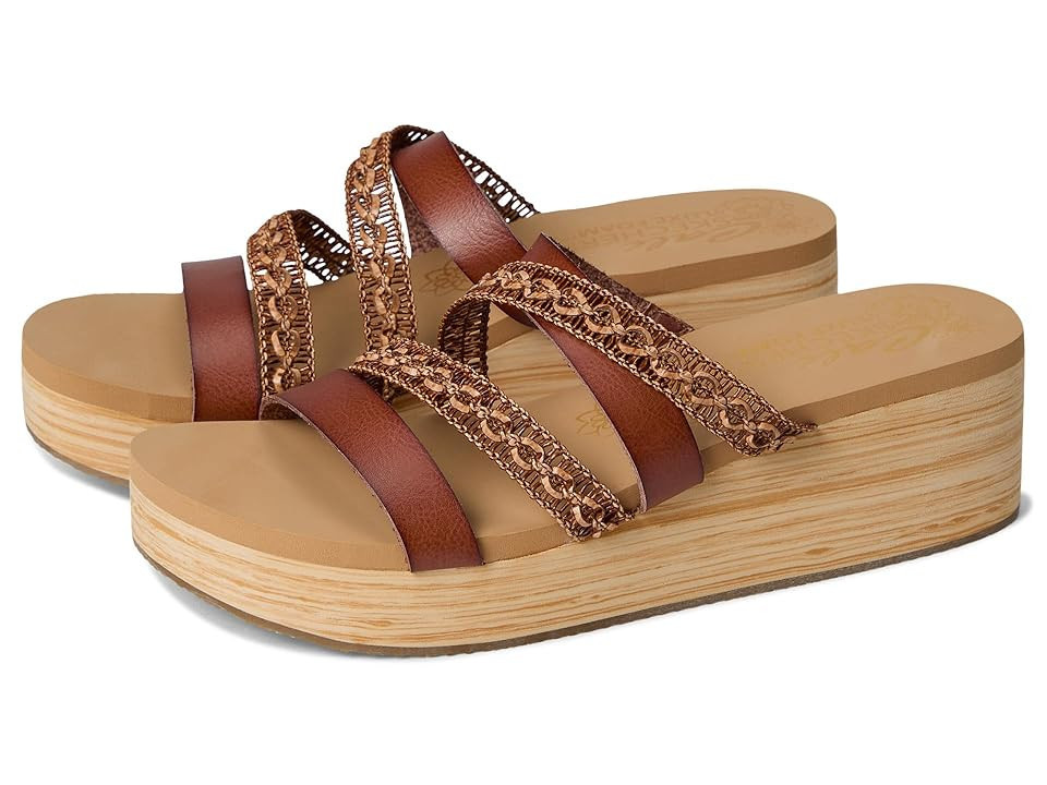 SKECHERS Summers Women's Sandals Luggage: 9.5 B - Medium | Zappos.com