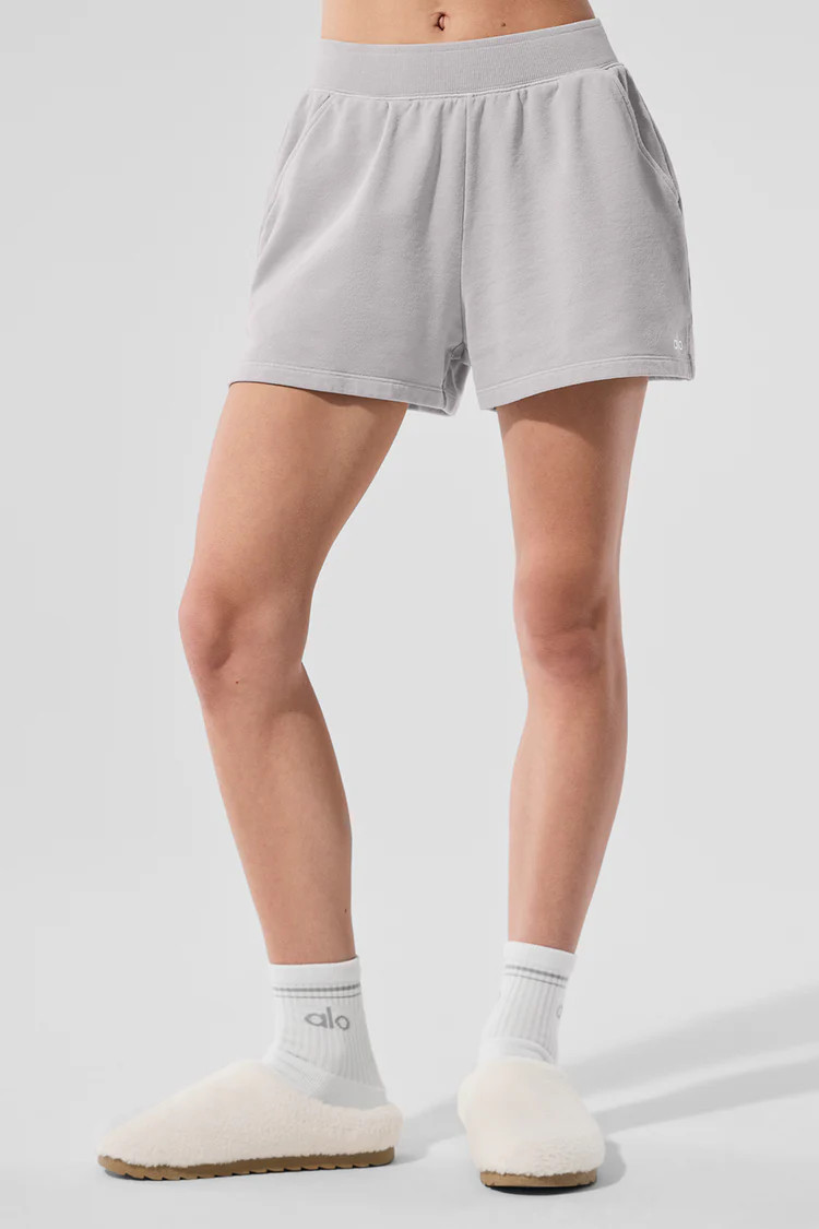 Washed Low Key Sweat Short | Alo Yoga (US)