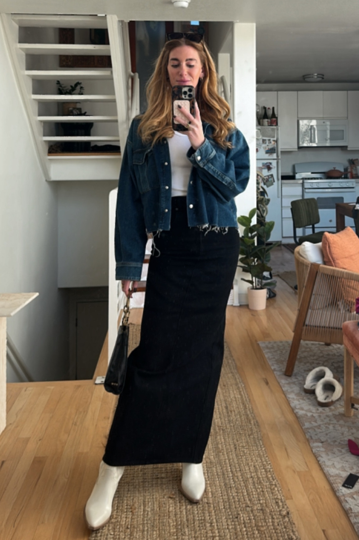 Denim on denim always #ootd 