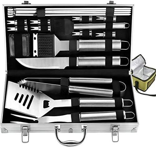 ROMANTICIST 20pc Complete Grill Accessories Kit with Cooler Bag - The Very Best Grill Gift on Bir... | Amazon (US)