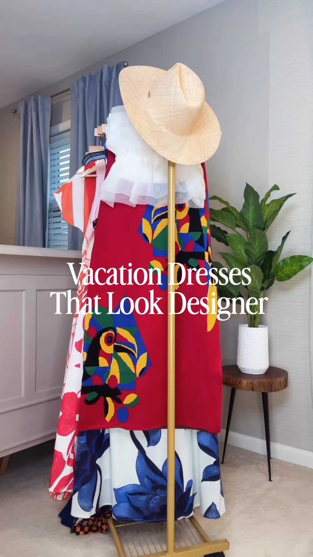 Vacation dresses that look designer from Anthro Amazon  

#LTKOver40 #LTKMidsize #LTKSaleAlert