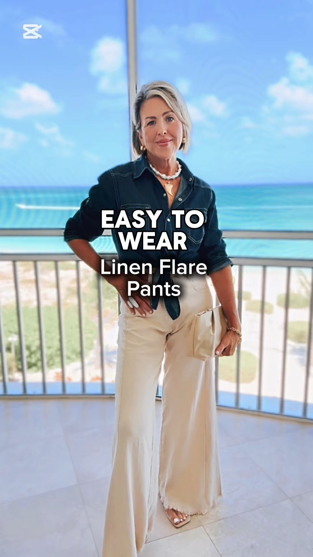 wearing size 27 in pants and small in top 
5/5 130 

#LTKSeasonal #LTKOver40 #LTKStyleTip