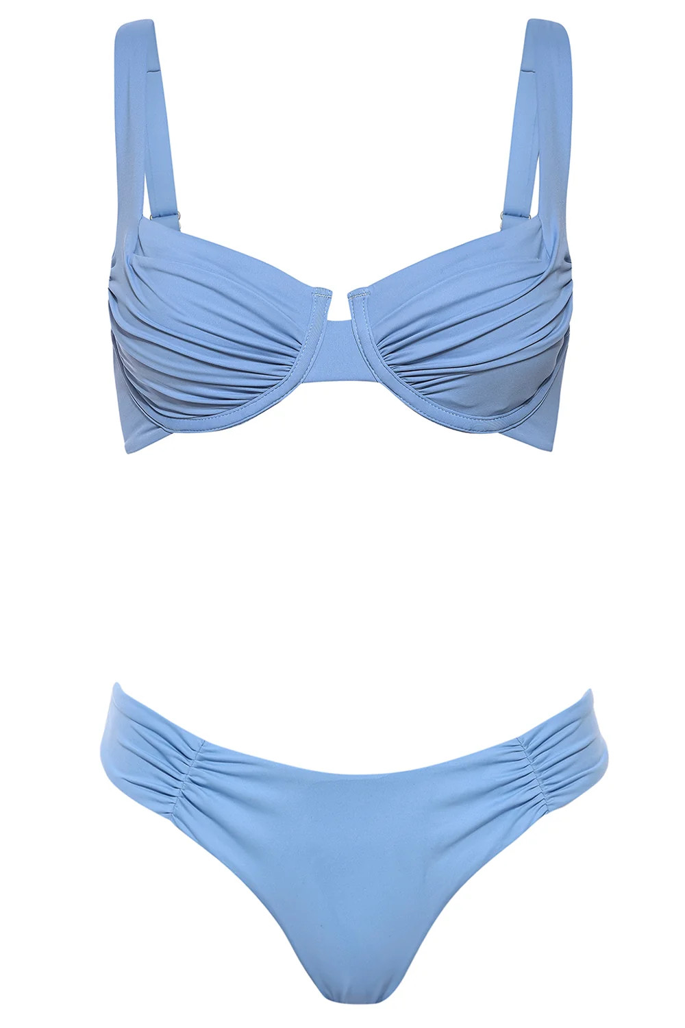 Aruba Bikini Baby Blue Set | VETCHY LLC