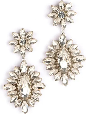 Deepa Gurnani Alianah Crystal Drop Earrings | Nordstrom | Nordstrom