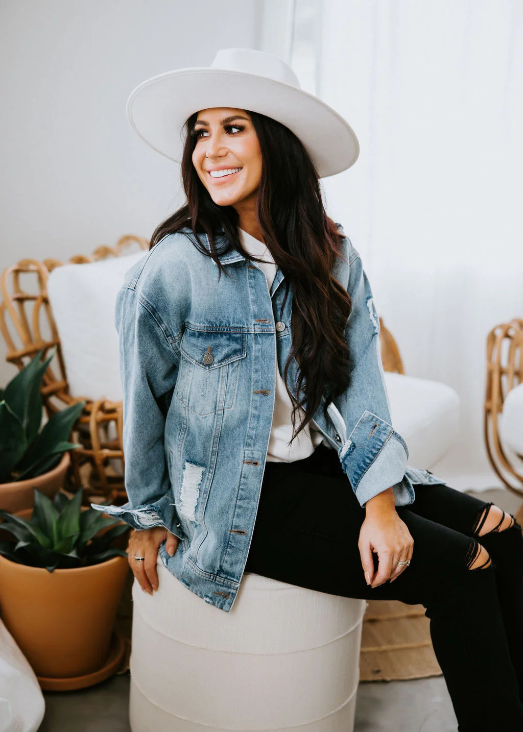 Ojai Denim Jacket by Chelsea DeBoer | Lauriebelles