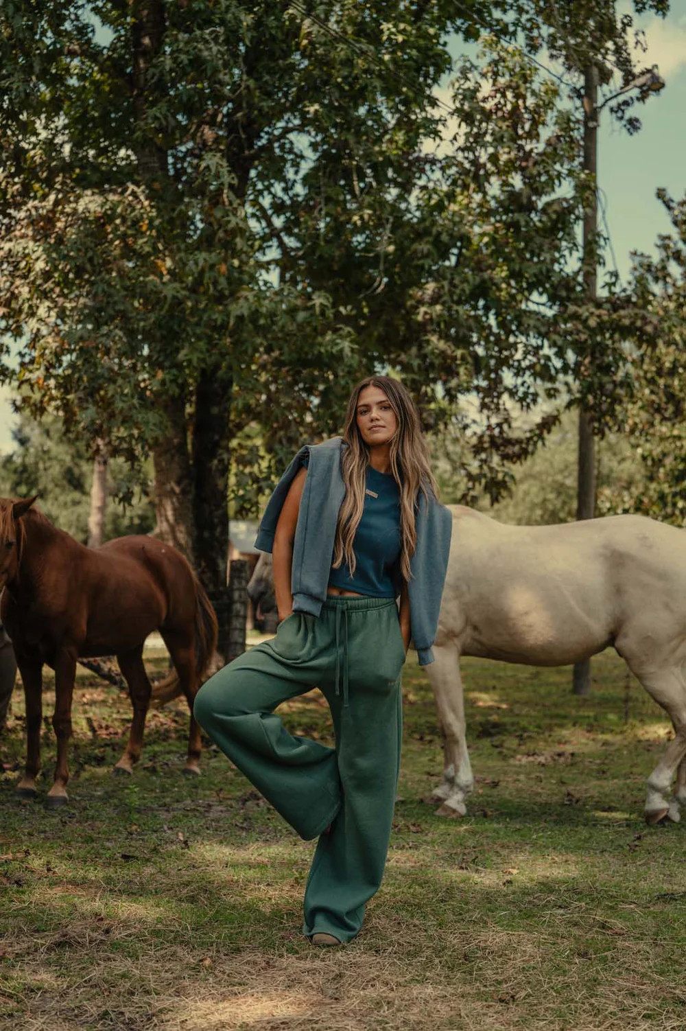 Butter Wide Leg - Coastal Countryside | Tribe Kelley