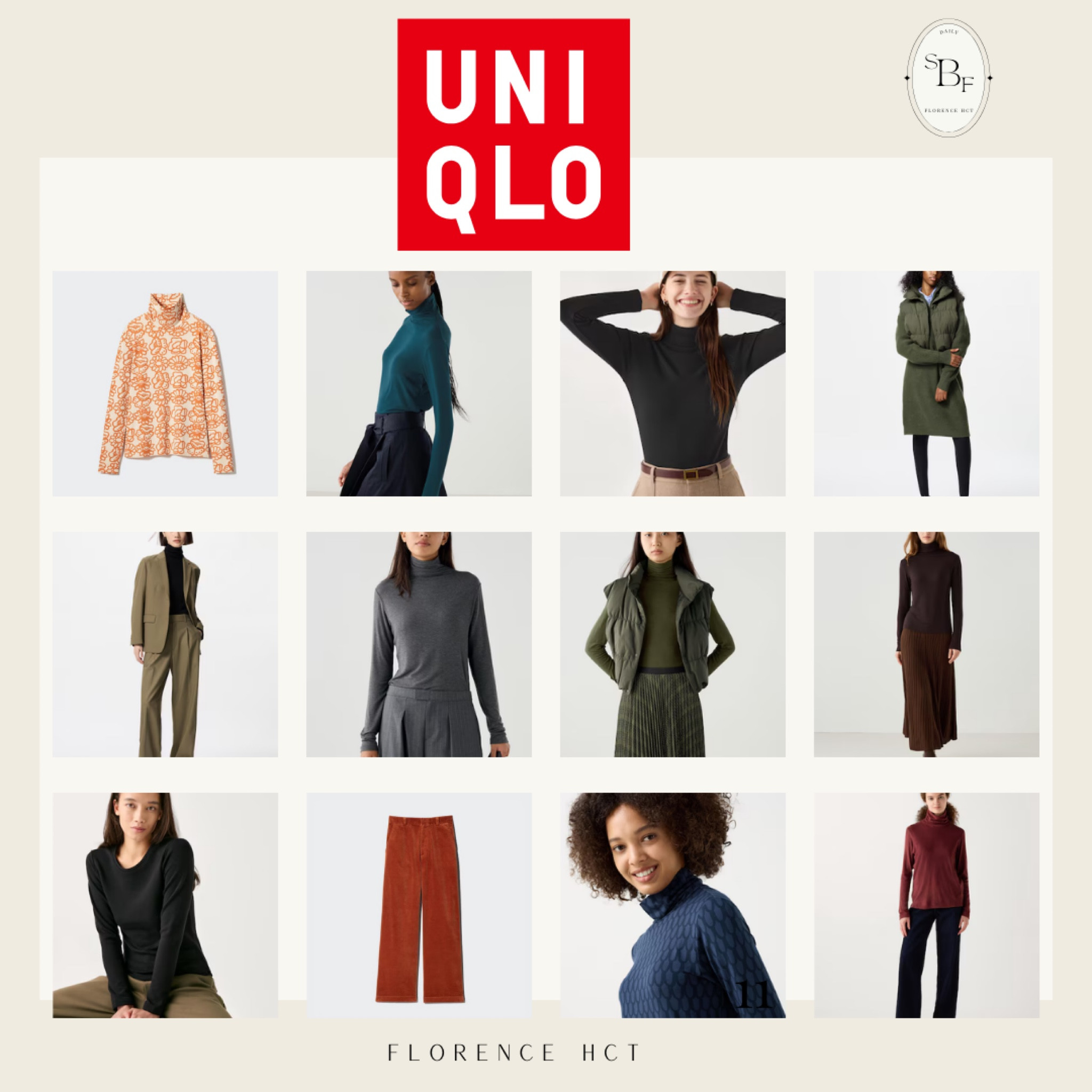 Sélection HEATTECH UNIQLO