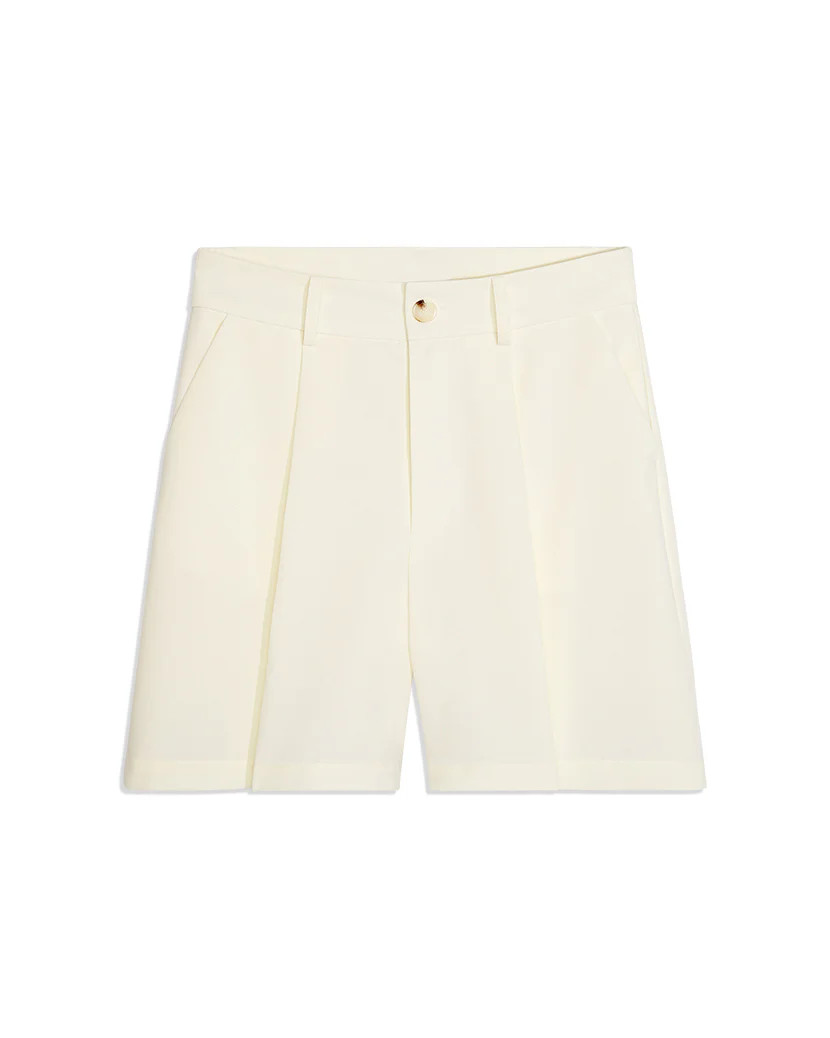Trouser Suiting Blend Shorts | We Wore What