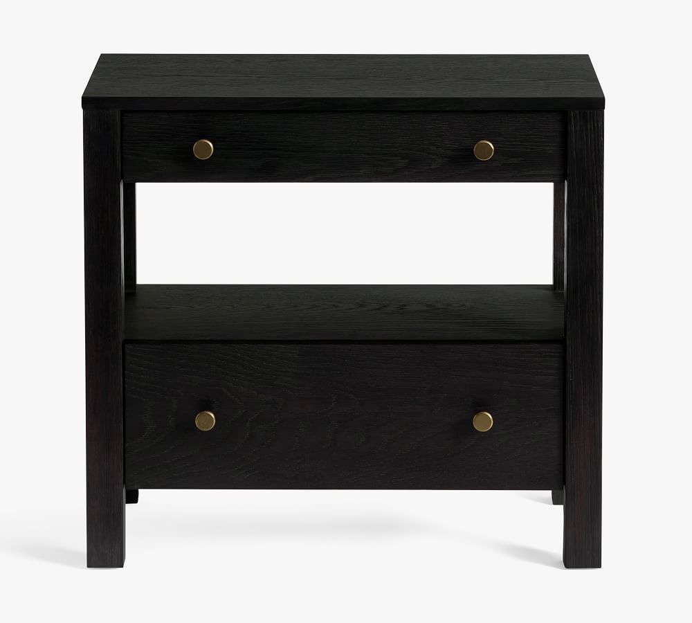 Calistoga Nightstand, Dusty Charcoal | Pottery Barn (US)