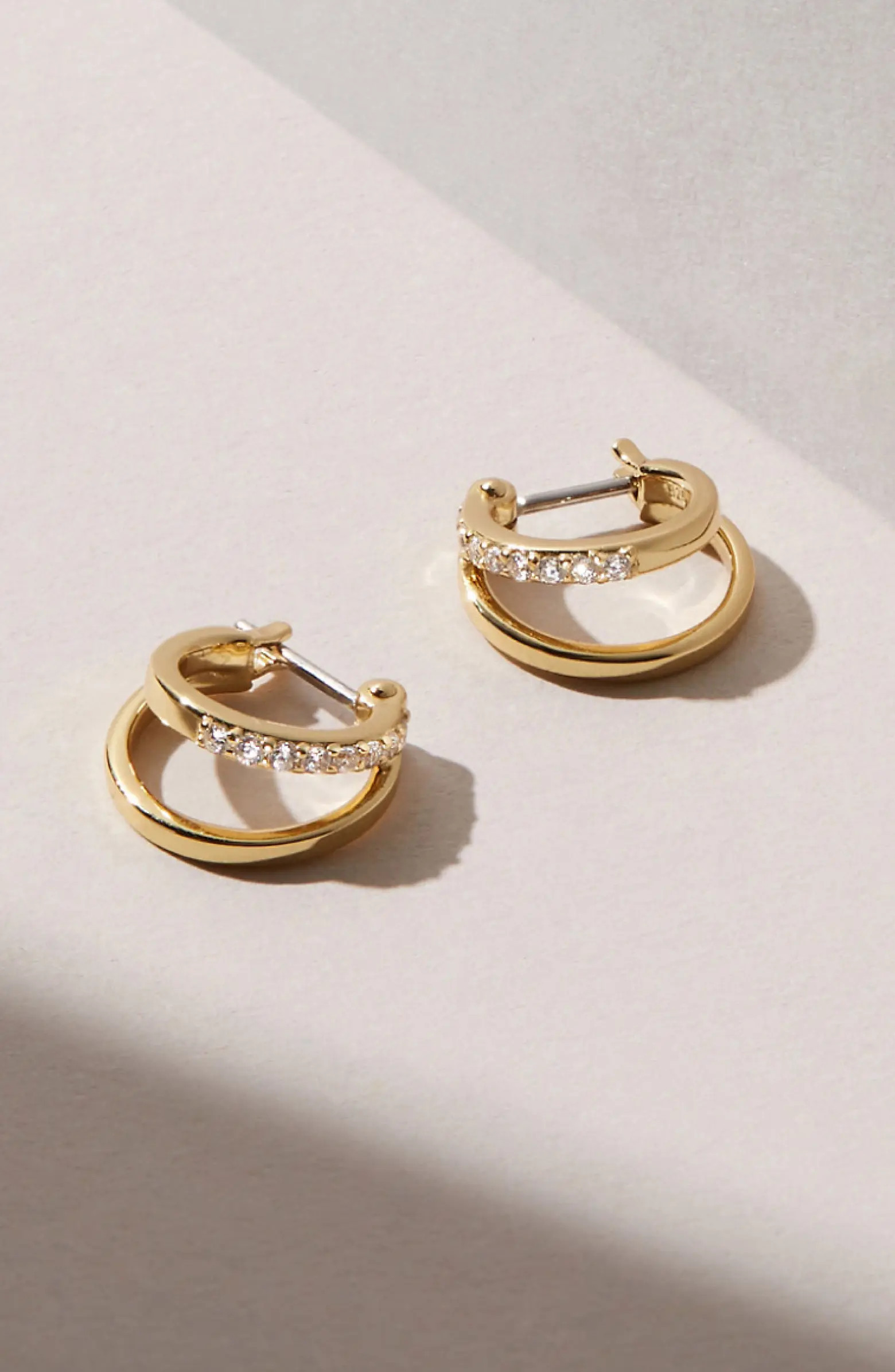 Toda Double Hoop Earrings | Nordstrom